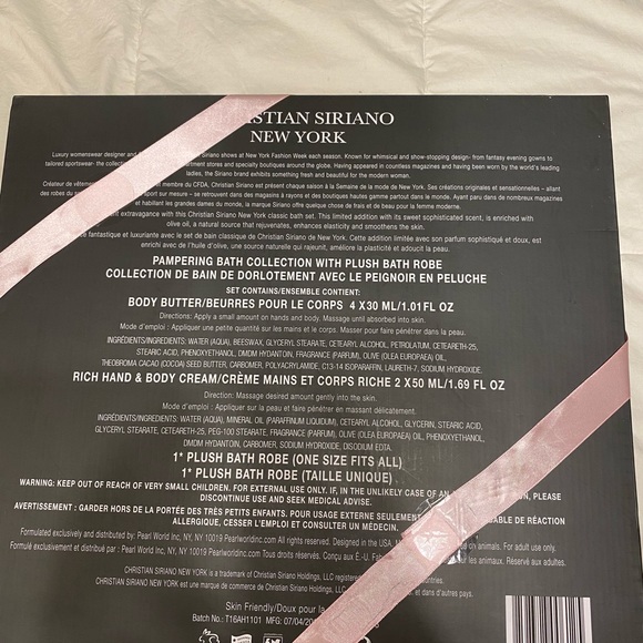 Christian Siriano Bath and Body Gift Set - Picture 4 of 5